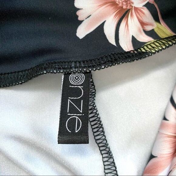 Onzie High-Rise Floral Leggings Size XS - Picture 5 of 6